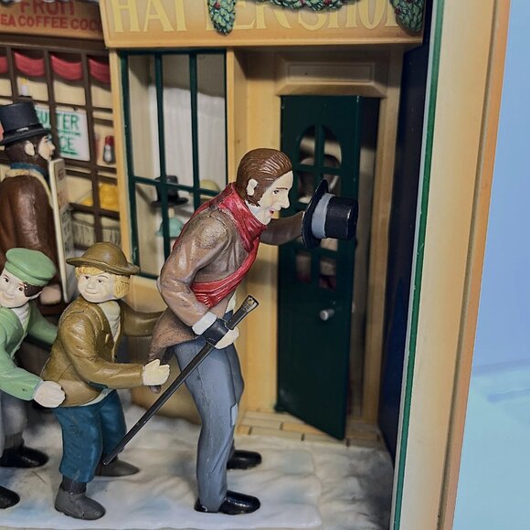 Vintage Department 56 A Christmas Carol Charles Dickens Animated Music Box Book - Picture 6 of 13